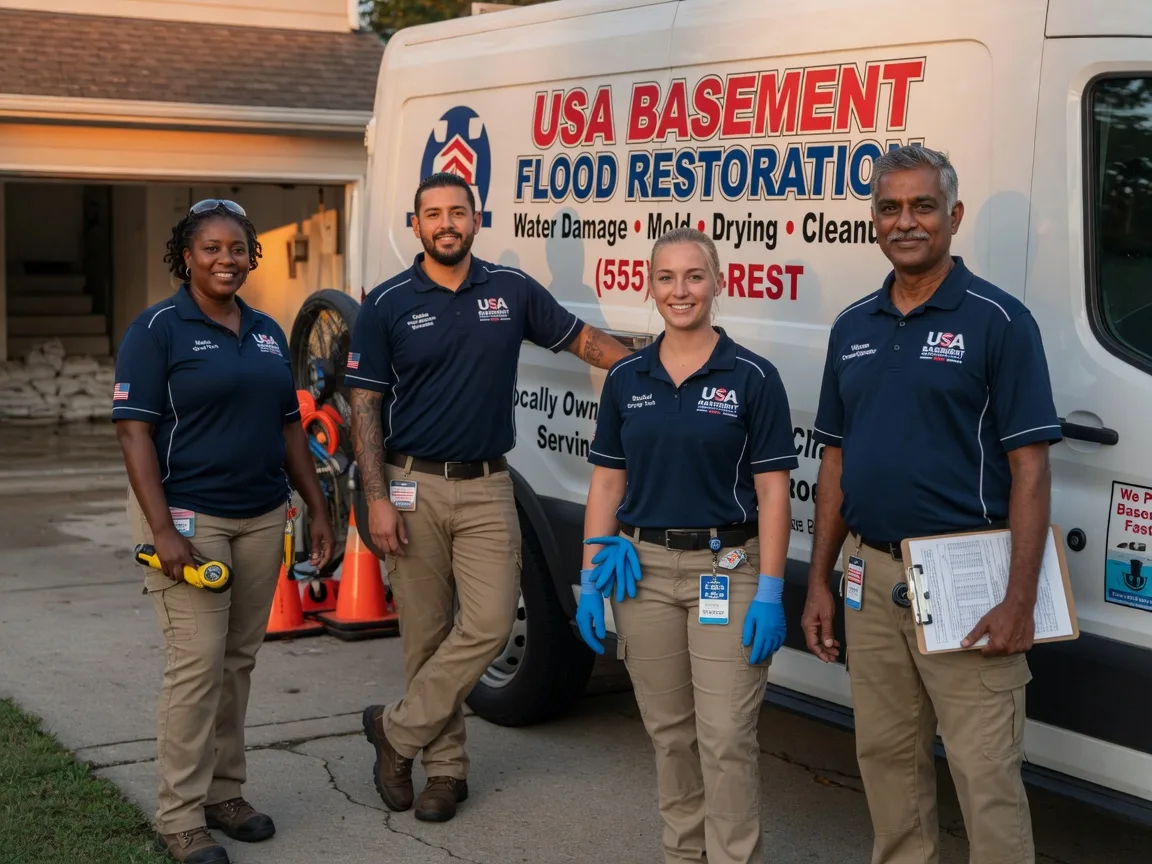 Basement Flood Cleanup company in Scotland, SD